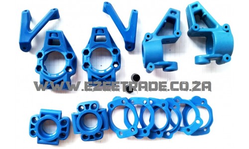 Nylon Hub Carrier Set - BLUE | Rovan Sports